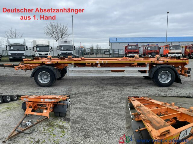 HKM A 18 ZL 5.0 - 2 x Absetzcontainer 10 m³ möglich - Roll-off/ Skip trailer: picture 1