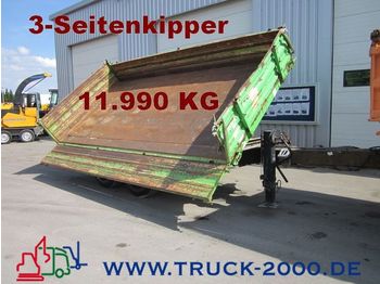 Tipper trailer HOFFMANN LTDK 11.7 3 S-Kipper Baumaschinen Transport: picture 1