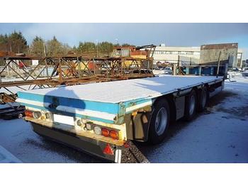 HRD 3 Akslet Jumbo semitrailer med 6 meter uttrekk  - trailer