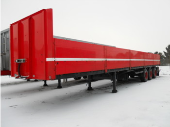 Dropside/ Flatbed trailer HRD 40 T.: picture 1