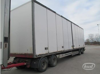 Closed box trailer HRD HDA 4-axlar Box Trailer (side doors): picture 1