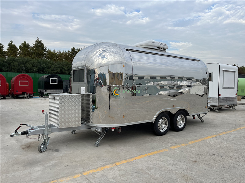HUANMAI Burger Food Truck, Fast Food Trailers,Catering Trailer - Vending trailer: picture 5