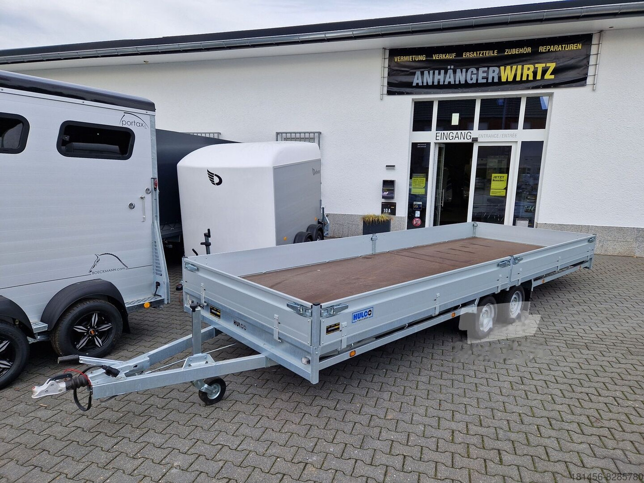 HULCO HULCO Medax für Handwerker und Gewerbe 611x203x30cm ideal für Langmaterial - Car trailer: picture 1