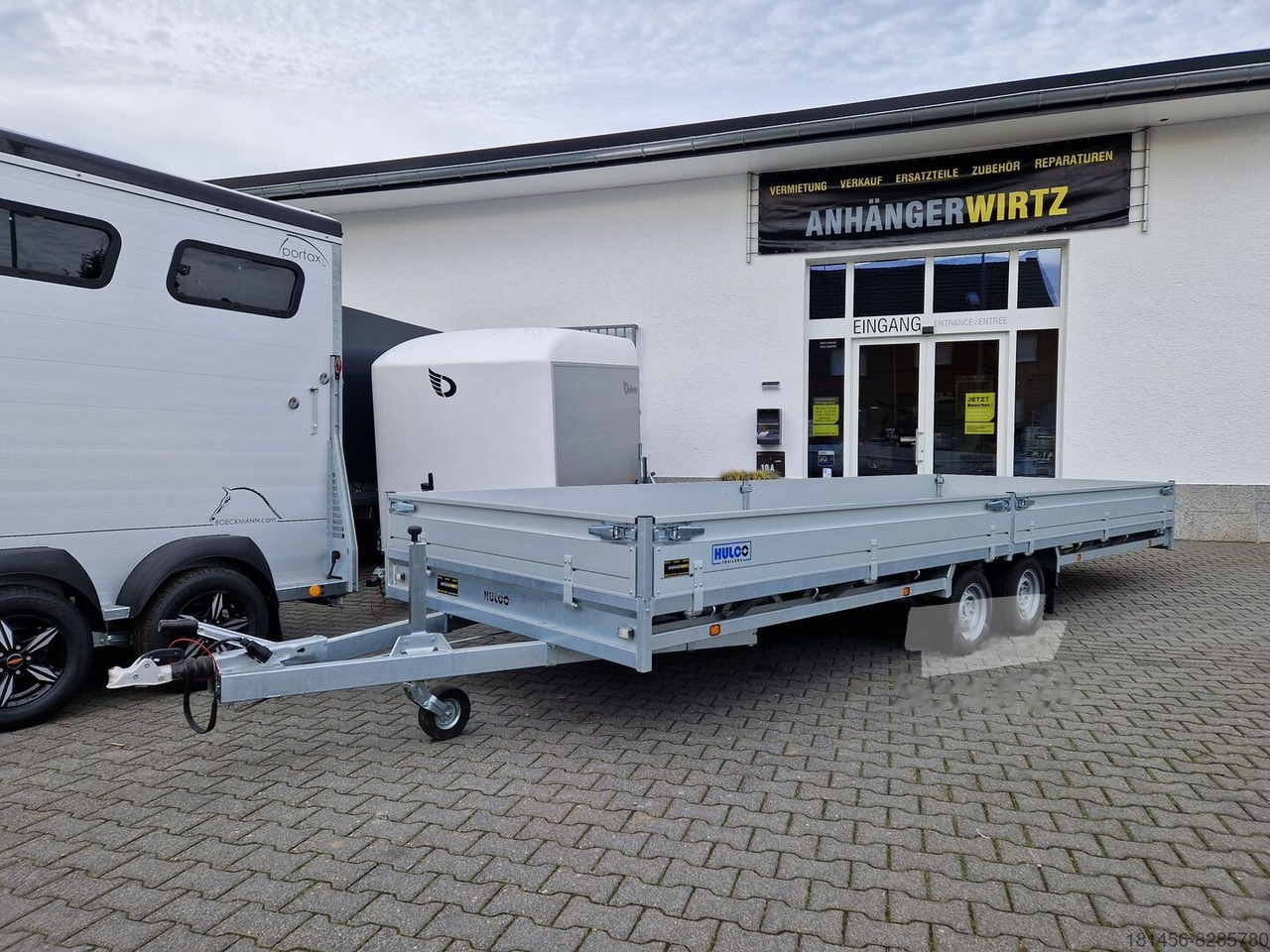 HULCO HULCO Medax für Handwerker und Gewerbe 611x203x30cm ideal für Langmaterial - Car trailer: picture 2