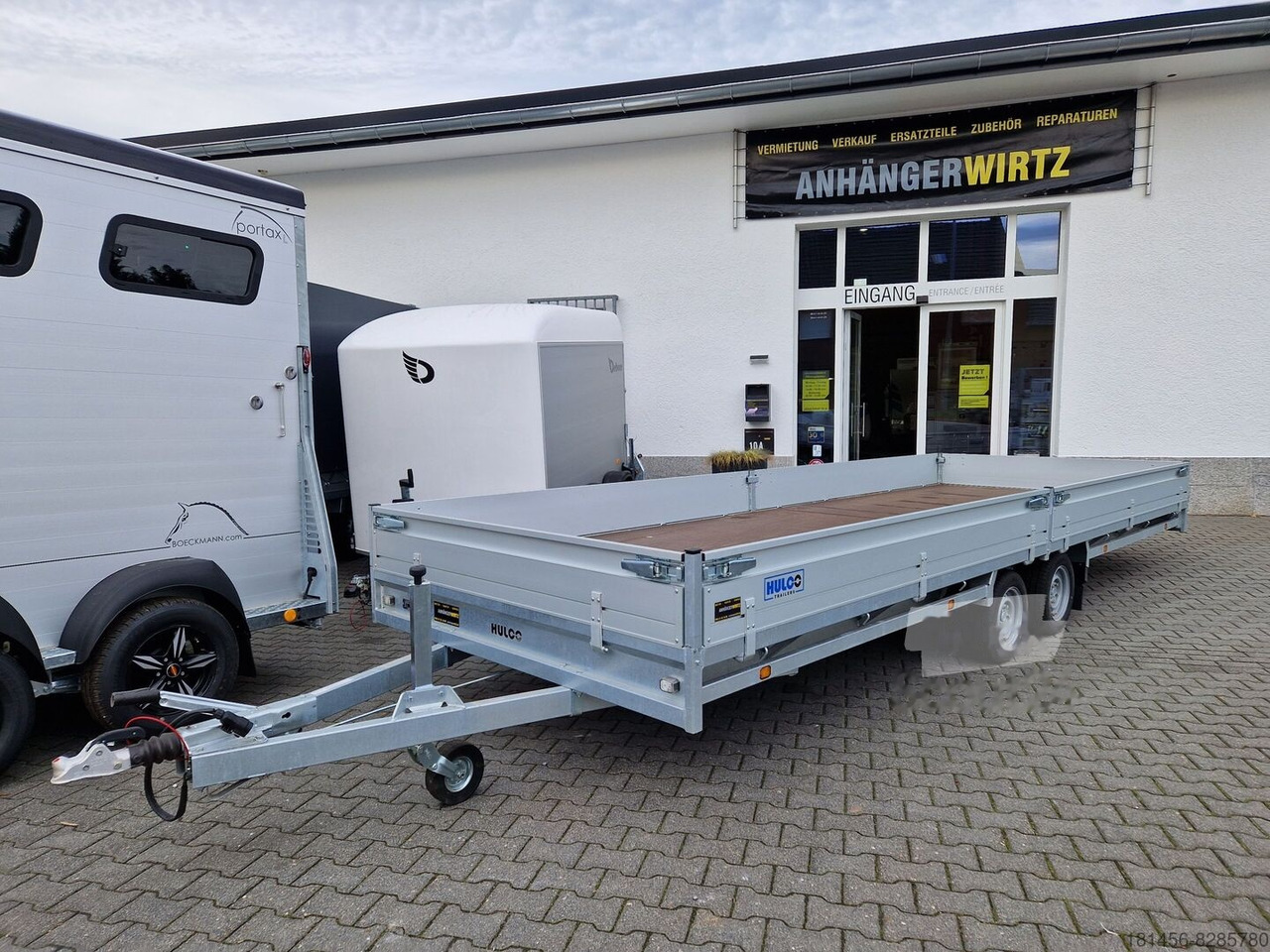 HULCO HULCO Medax für Handwerker und Gewerbe 611x203x30cm ideal für Langmaterial - Car trailer: picture 3