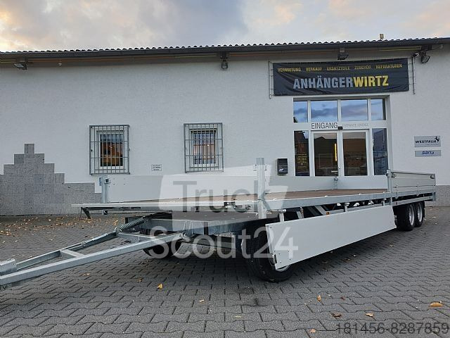 HULCO ROTAX Drehschemel 611cm Langmaterial - Dropside/ Flatbed trailer: picture 5