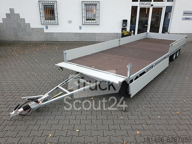 HULCO ROTAX Drehschemel 611cm Langmaterial - Dropside/ Flatbed trailer: picture 4