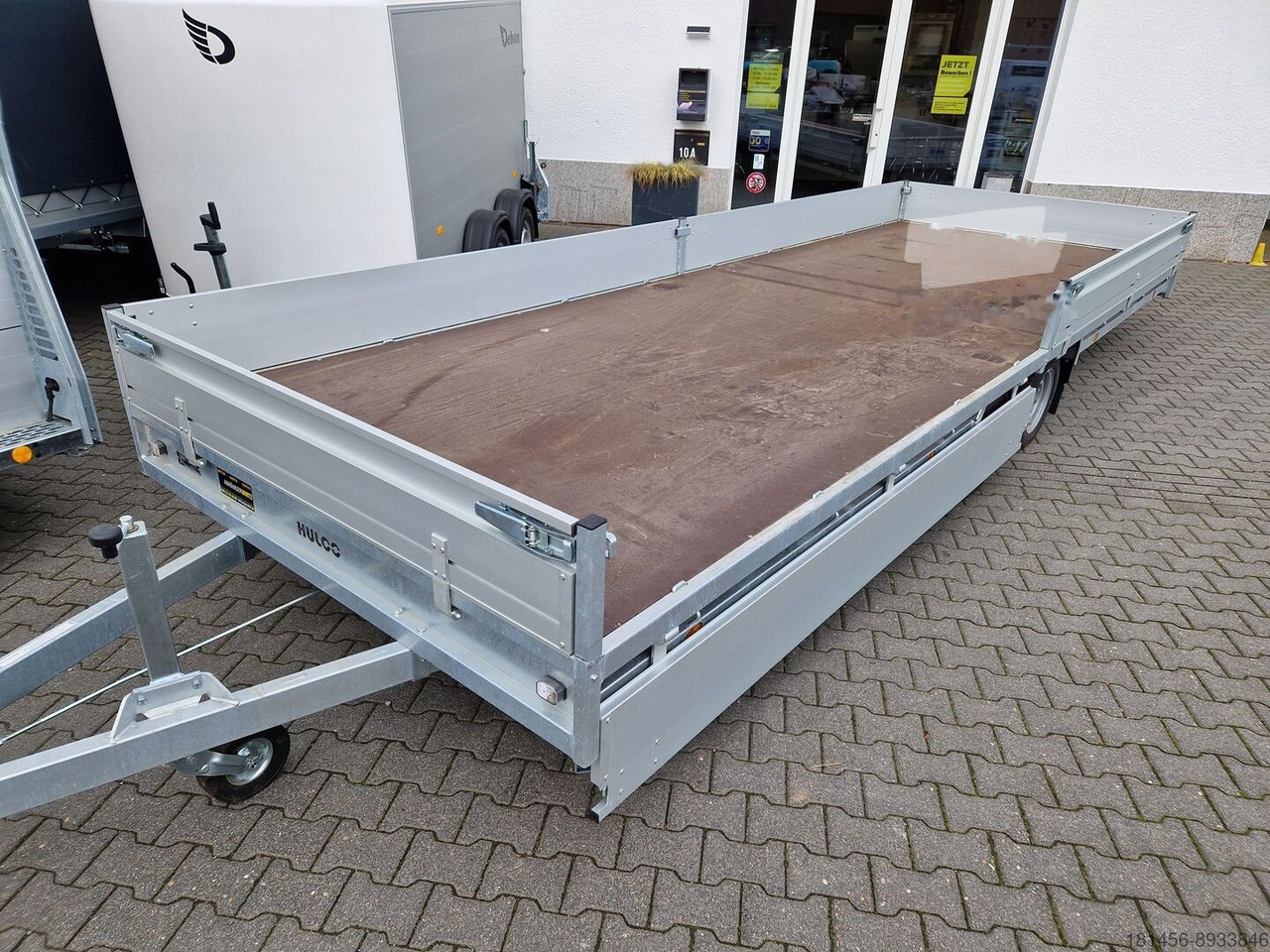 HULCO riesiger Hochlader 611x203x30cm für Handwerk Gewerbe 3000kg verfügbar - Car trailer: picture 2
