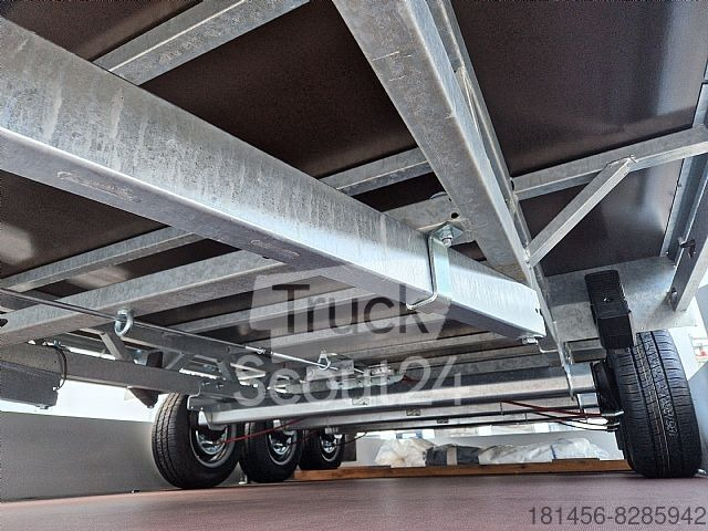 HULLCO Medax 502x223cm Innenbreite Tridem 3500kg verfügba - Dropside/ Flatbed trailer: picture 4