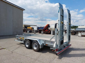 New Low loader trailer for transportation of heavy machinery HUMBAUR HS115020 BS Zentralachsanhänger mit Auffahrrampen, Verzinkt,: picture 2