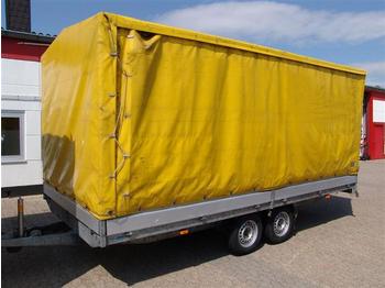 Curtainsider trailer Hapert AL3500 Tandem-Anhänger mit Schiebeplane: picture 1