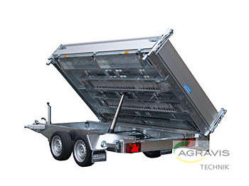 Tipper trailer Hapert E 2700 MULTI FERRO + WELLGITTER: picture 1