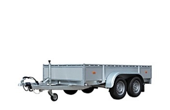Dropside/ Flatbed trailer Hapert K 2000 FORTE-MULTIPLEX: picture 1