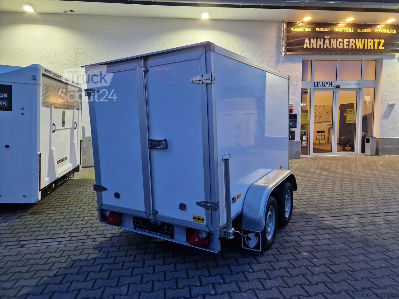 Hapert Kofferanhänger Zurrsystem 250x150x150cm - Closed box trailer: picture 4