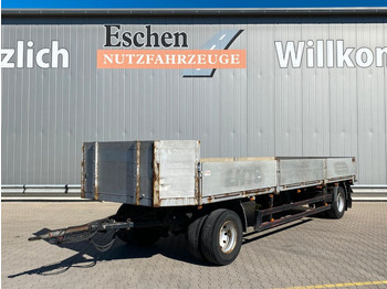 Heuser|SAF-Achsen*6x Rungen*Zuggabel verstellbar  - Dropside/ Flatbed trailer: picture 1