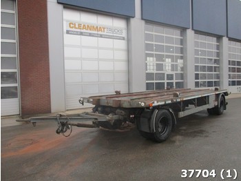 Container transporter/ Swap body trailer Hilse/Hildesheim 2-axle container trailer: picture 1