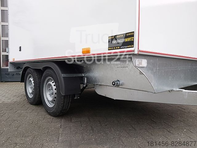 Hochlader aerodynamik 300x200x210cm 2000kg 100km/H - Closed box trailer: picture 5