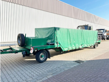 Hoffmann LTT 8.7/2 LTT 8.7/2 Spezial-Tiefladeanhänger, Ex-Polizei - Low loader trailer: picture 1