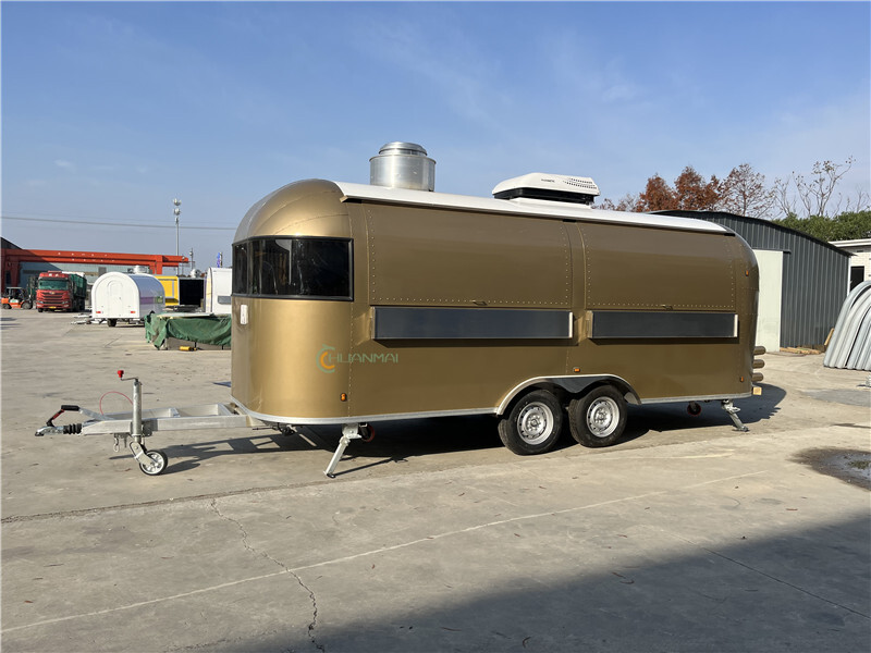 Huanmai Airstream Fast Food Truck,Coffee Food Trailers - Vending trailer: picture 2