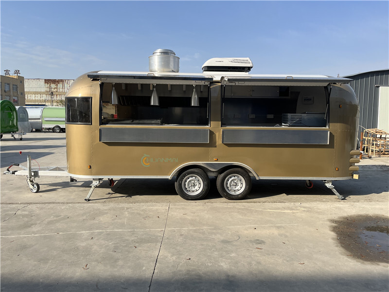 Huanmai Airstream Fast Food Truck,Coffee Food Trailers - Vending trailer: picture 5