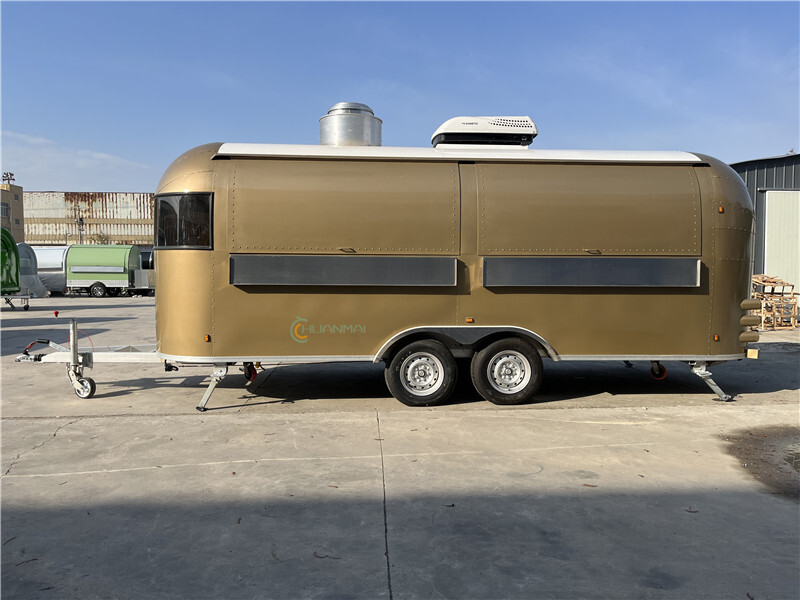 Huanmai Airstream Fast Food Truck,Coffee Food Trailers - Vending trailer: picture 1