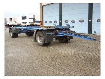 Container transporter/ Swap body trailer Hufferman CHASSIS 2-AS: picture 1