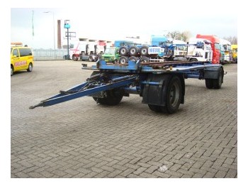 Container transporter/ Swap body trailer Hufferman LBA ZB: picture 1