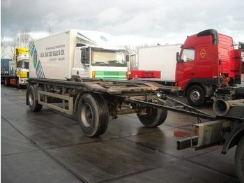 Container transporter/ Swap body trailer Hufferman containeraningwagen bladgeveerd: picture 1
