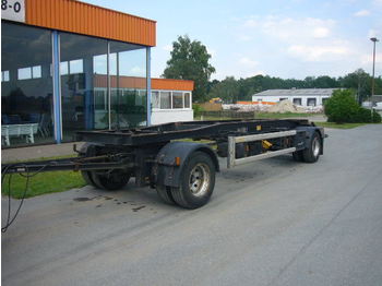 Container transporter/ Swap body trailer Hüffermann Anhänger: picture 1