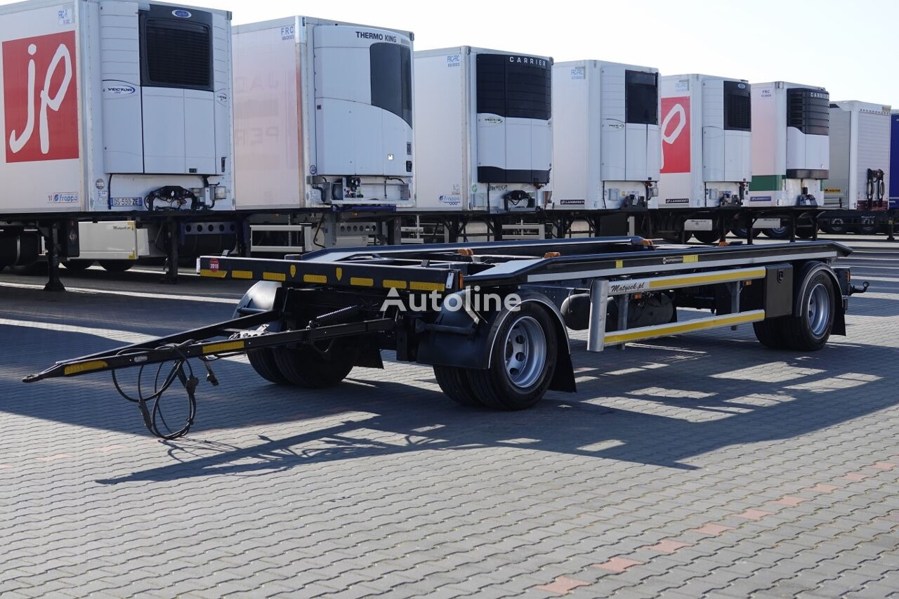 Hüffermann HAR 18.67 / SWAP CHASISS / FOR CONTAINERS / 2018 / - Container transporter/ Swap body trailer: picture 3