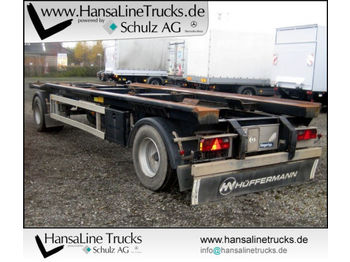 Container transporter/ Swap body trailer Hüffermann HAR 18.70 2-ACHS ABROLLANHÄNGER: picture 1