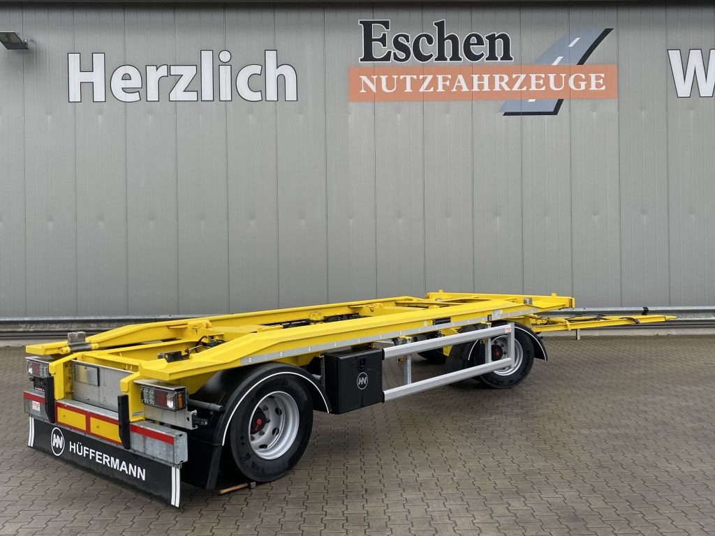 Hüffermann HAR 20.70*WIE NEU* | Außenrollen*Container*  - Roll-off/ Skip trailer: picture 4
