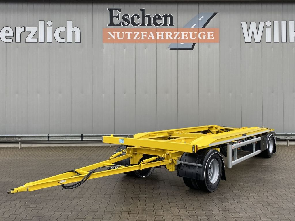 Hüffermann HAR 20.70*WIE NEU* | Außenrollen*Container*  - Roll-off/ Skip trailer: picture 1