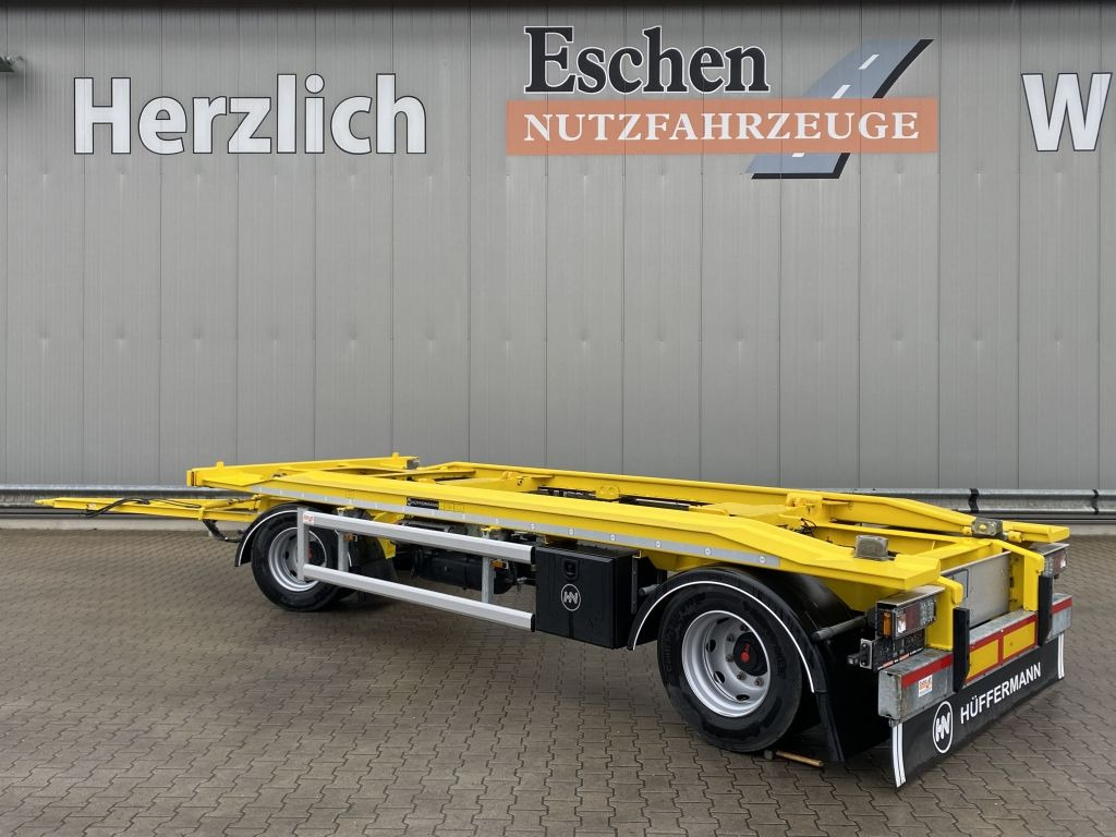 Hüffermann HAR 20.70*WIE NEU* | Außenrollen*Container*  - Roll-off/ Skip trailer: picture 3