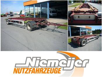 Container transporter/ Swap body trailer Hüffermann HSA 18.70: picture 1