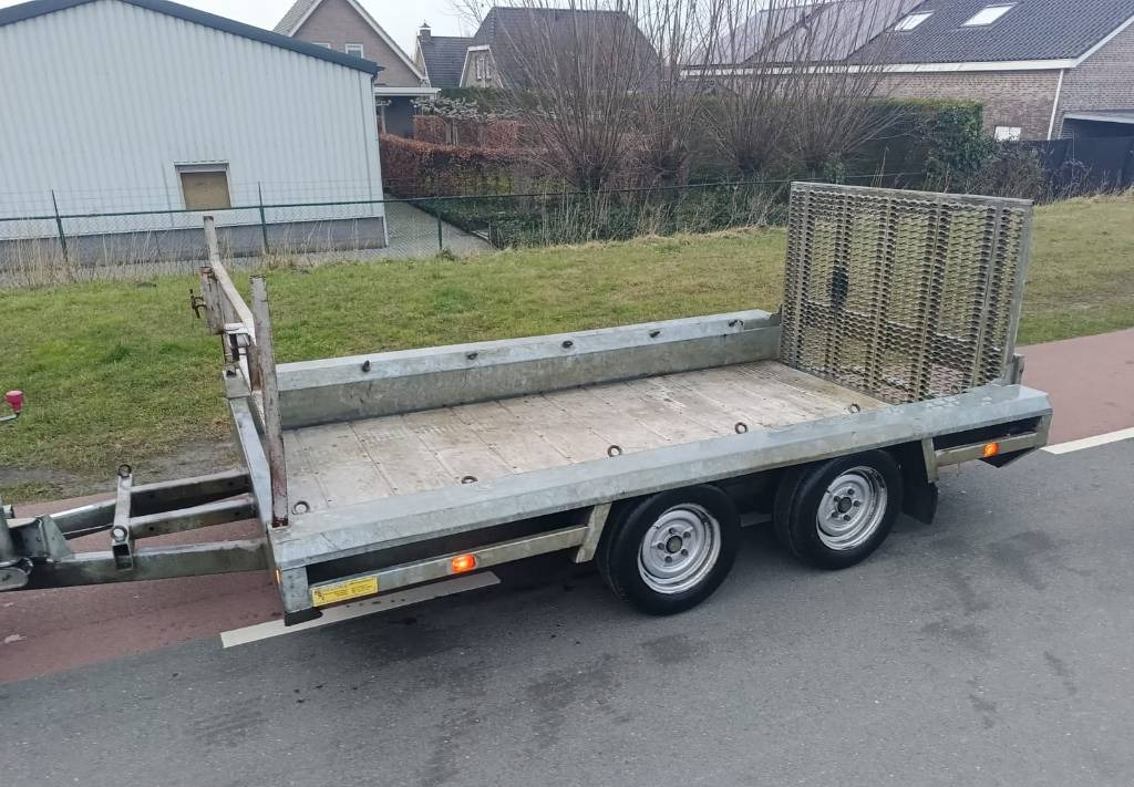 Hulco terrax-2 2,4 ton aanhanger 2 as trailer machine tr  - Plant trailer: picture 1