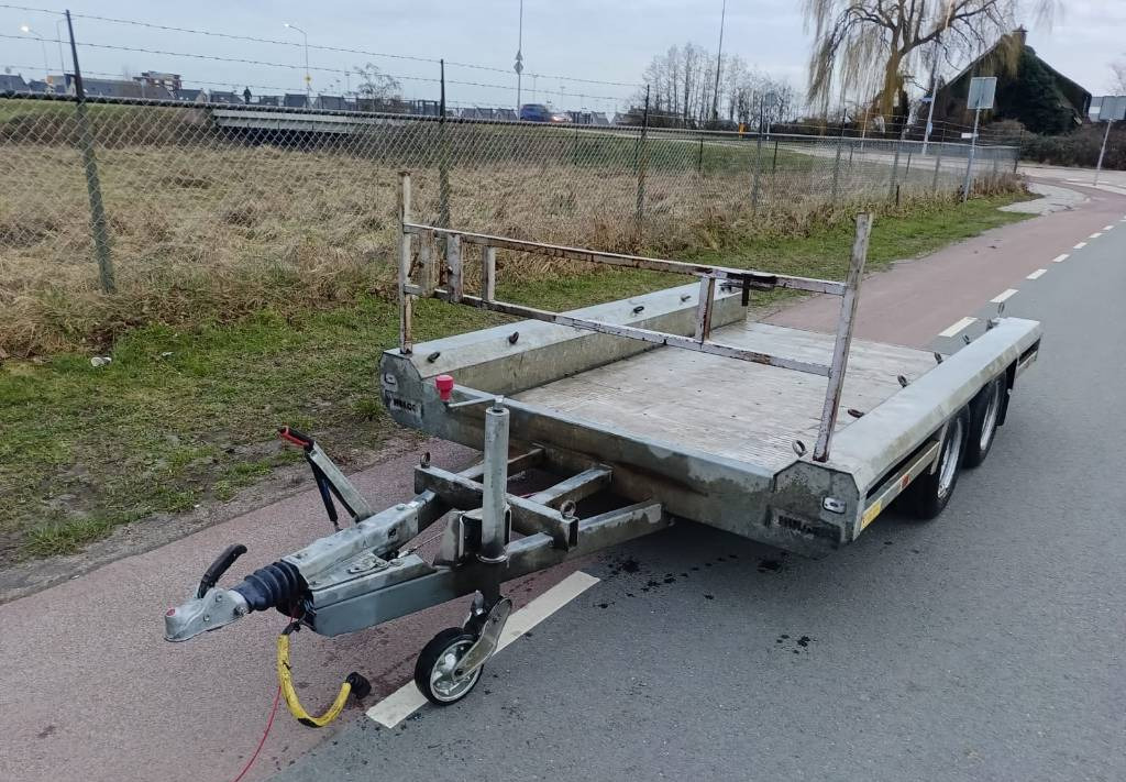 Hulco terrax-2 2,4 ton aanhanger 2 as trailer machine tr  - Plant trailer: picture 2