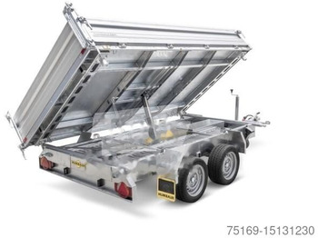 Humbaur 3 Seitenkipper HTK 3000.31 Alu, 3140 x 1750 x 350 mm, 3,0 to. - Tipper trailer: picture 1