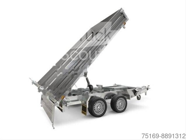 New Tipper trailer Humbaur 3 Seitenkipper HTK 3000.31 Alu, mit Laubgitteraufsatz, 3140 x 1750 x 350 mm, 3,0 to.: picture 10