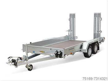 Humbaur Baumaschinentransporter HS 253016 2,5 to. 3000 x 1600 x 270 mm - Car trailer: picture 1
