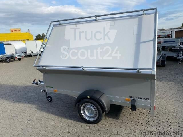 Humbaur HA 132513 5 mit Holz Alu Deckel mit Reling 1300 kg, 2510 x 1310 x 500mm, 100 km/h - Car trailer: picture 5