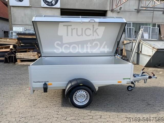 Humbaur HA 132513 5 mit Holz Alu Deckel mit Reling 1300 kg, 2510 x 1310 x 500mm, 100 km/h - Car trailer: picture 4