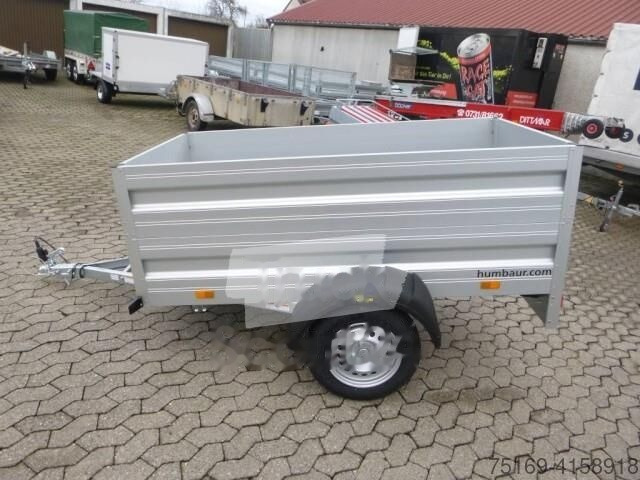 Humbaur HA 752111 mit Bordswandaufsatz Alu, 750 kg, 2050 x 1100 x 350 mm - Car trailer: picture 2