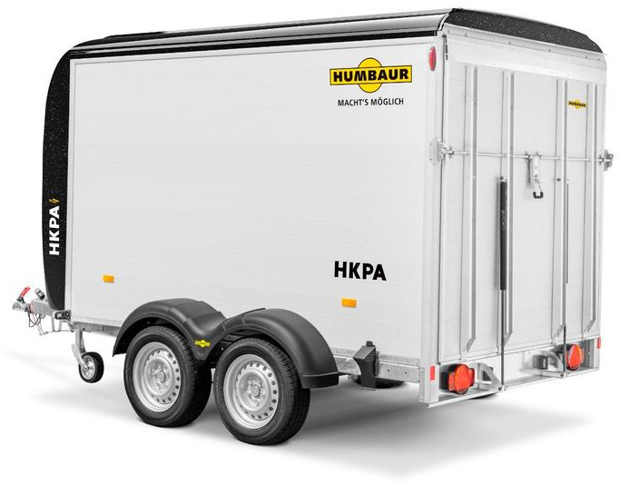 Humbaur HKPA 263217 Tandem - Design Kofferanhänger mit Rampe - Closed box trailer: picture 4