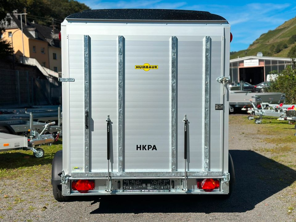 Humbaur HKPA 263217 Tandem - Design Kofferanhänger mit Rampe - Closed box trailer: picture 4