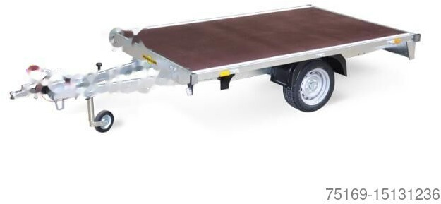 Humbaur HN 152616 Hochlader 1500 kg, 2650 x 1650 x 300mm - Car trailer: picture 2