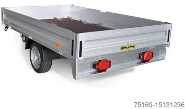 Humbaur HN 152616 Hochlader 1500 kg, 2650 x 1650 x 300mm - Car trailer: picture 3
