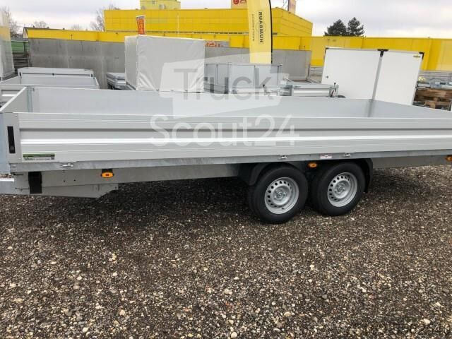 Humbaur HN 254118 Hochlader 2,5 to. 4100 x 1850 x 350 mm - Car trailer: picture 4