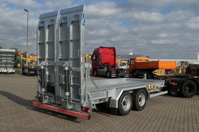 New Low loader trailer Humbaur HS 105020 BS, 5.000mm lang, Rampen, Verzinkt: picture 5