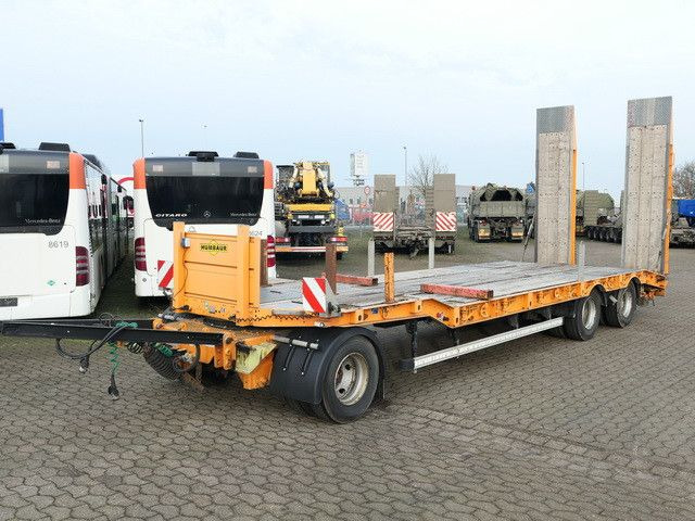 Humbaur HTD 30, Verbreiterbar, Rampen, SAF, Luftfederung  - Low loader trailer: picture 2